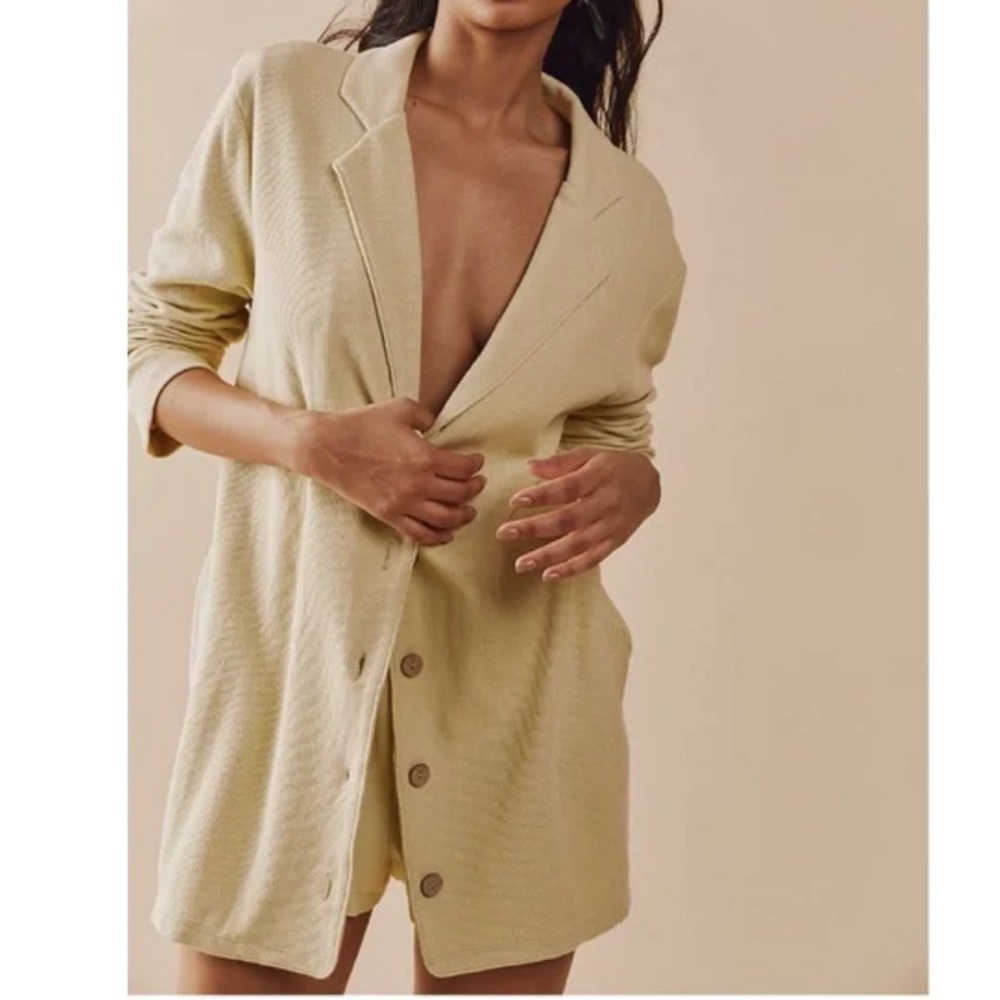 Free People Beach Blazer Romper